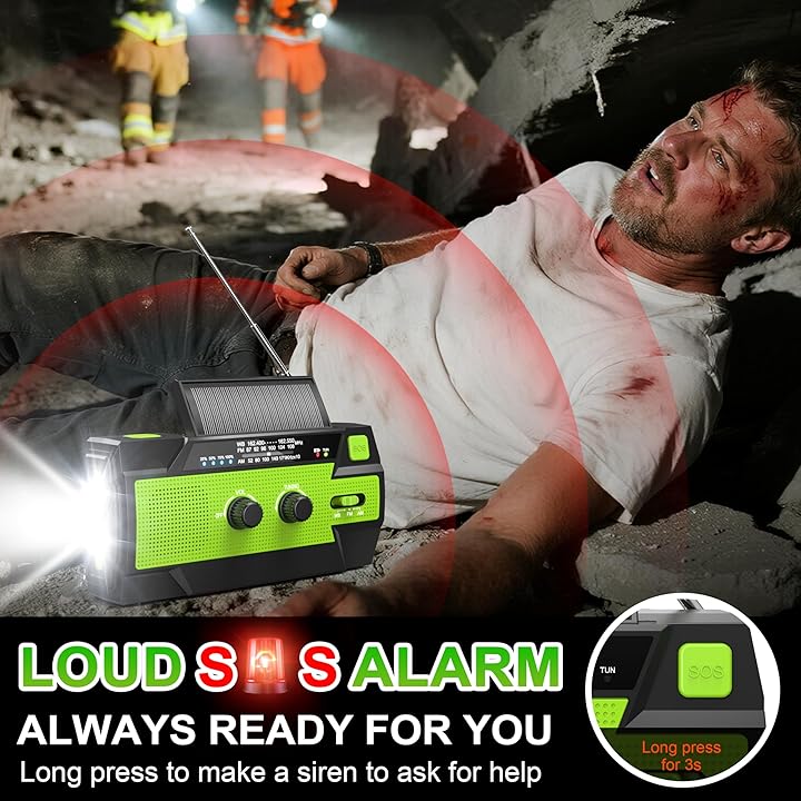 Solar & Hand Crank  Radio