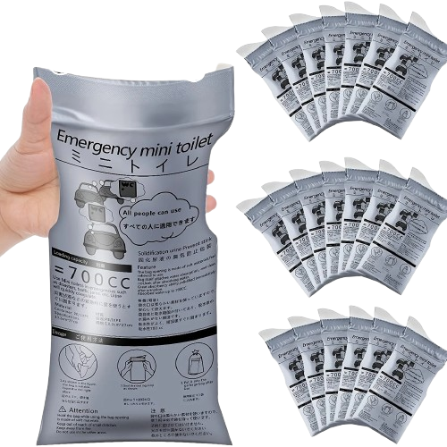 72-Hour Emergency Emergency Toilet Bags