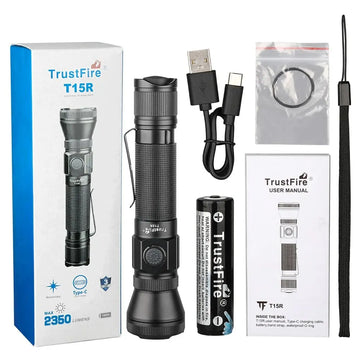 High Power Tactical Flashlight