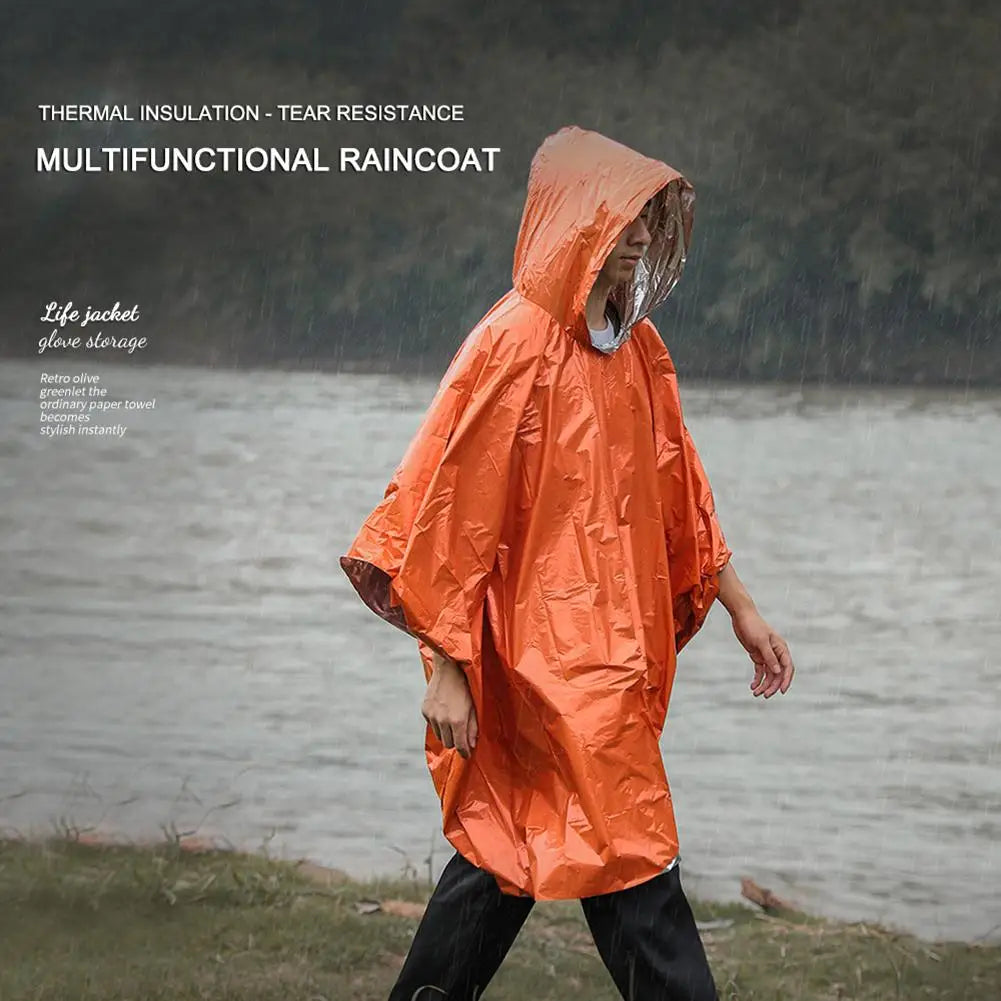 Reusable Rain Poncho