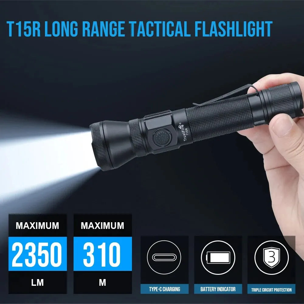 High Power Tactical Flashlight