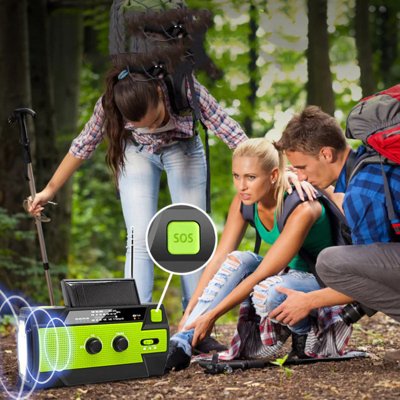 Solar & Hand Crank  Radio